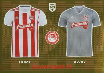 2020 Panini FIFA 365 Blue - 442 Sticker Version #197 Olympiacos FC T-Shirt Front