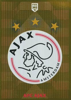 2020 Panini FIFA 365 Blue - 442 Sticker Version #269 AFC Aiax Logo Front