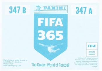 2020 Panini FIFA 365 Blue - 442 Sticker Version #347 Thiago Santos / Zé Rafael Back