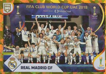 2020 Panini FIFA 365 Blue - 442 Sticker Version #431 FIFA Club World Cup UAE 2018 Real Madrid CF Front