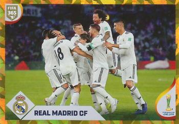 2020 Panini FIFA 365 Blue - 442 Sticker Version #432 FIFA Club World Cup UAE 2018 Real Madrid CF Front
