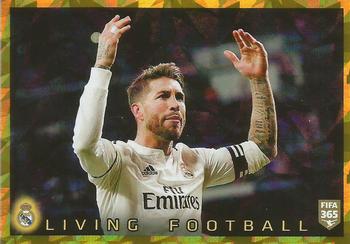 2020 Panini FIFA 365 Grey - 442 Sticker Version #116 Real Madrid CF Living Football Front