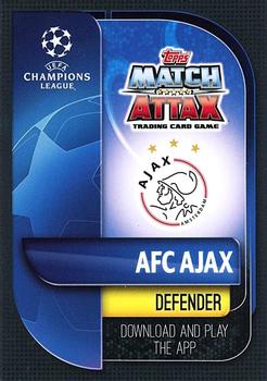 2019-20 Topps Match Attax UEFA Champions League UK Extra - Action #AC16 Nico Tagliafico Back