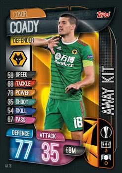 2019-20 Topps Match Attax UEFA Champions League UK Extra - Away Kit #AK18 Conor Coady Front