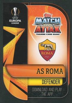 2019-20 Topps Match Attax UEFA Champions League UK Extra - Away Kit #AK22 Alessandro Florenzi Back