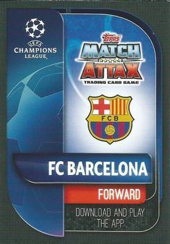 2019-20 Topps Match Attax UEFA Champions League UK Extra - Captain #C5 Lionel Messi Back