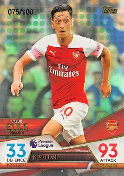 2018 Topps Match Attax Ultimate - Green #8 Mesut Ozil Front