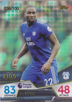 2018 Topps Match Attax Ultimate - Green #21 Sol Bamba Front