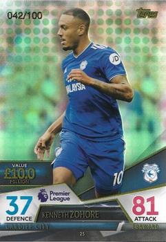2018 Topps Match Attax Ultimate - Green #25 Kenneth Zohore Front