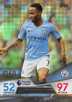 2018 Topps Match Attax Ultimate - Green #64 Raheem Sterling Front