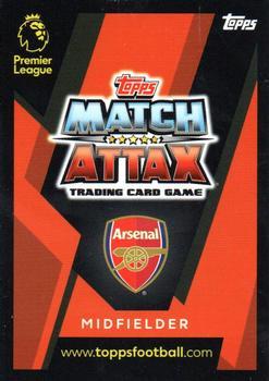 2018 Topps Match Attax Ultimate - Purple #10 Aaron Ramsey Back