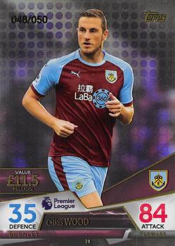 2018 Topps Match Attax Ultimate - Purple #20 Chris Wood Front
