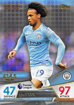 2018 Topps Match Attax Ultimate - Purple #63 Leroy Sane Front