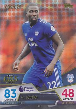 2018 Topps Match Attax Ultimate - Orange #21 Sol Bamba Front