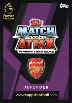 2018 Topps Match Attax Ultimate - Red #6 Nacho Monreal Back