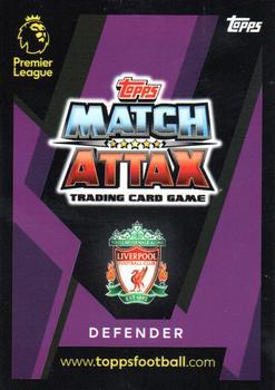2018 Topps Match Attax Ultimate - Red #57 Trent Alexander-Arnold Back