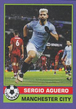 2019 Topps On-Demand 1977 Footballer - Blue #1A Sergio Aguero Front
