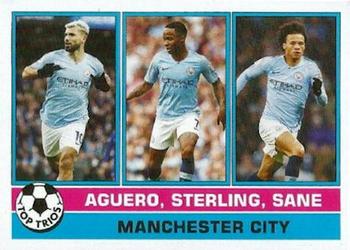 2019 Topps On-Demand 1977 Footballer - Top Trios #TT-3 Aguero / Sterling / Sane Front