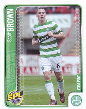 2010 Panini Scottish Premier League Stickers #60 Scott Brown Front