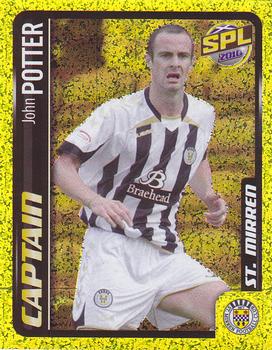 2010 Panini Scottish Premier League Stickers #248 John Potter Front