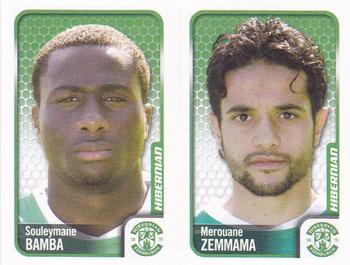2010 Panini Scottish Premier League Stickers #264 / 266 Souleymane Bamba / Merouane Zemmama Front