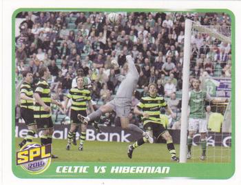 2010 Panini Scottish Premier League Stickers #361 Celtic v Hibernian Front