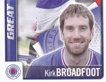 2010 Panini Scottish Premier League Stickers #386 Kirk Broadfoot Front