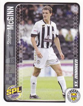 2010 Panini Scottish Premier League Stickers #466 Stephen McGinn Front