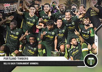 2020 Topps Now MLS #13 Portland Timbers Front