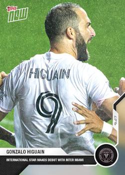 2020 Topps Now MLS #30 Gonzalo Higuain Front