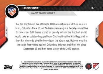 2020 Topps Now MLS #37 FC Cincinnati Back
