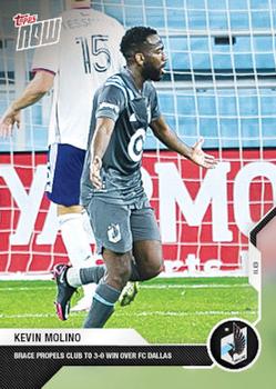 2020 Topps Now MLS #51 Kevin Molino Front