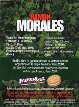 2006 Gamesa Mexico National Team #NNO Ramon Morales Back