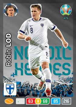 2020 Panini Adrenalyn XL UEFA Euro 2020 Preview - Nordic Edition Exclusive #475 Robin Lod Front