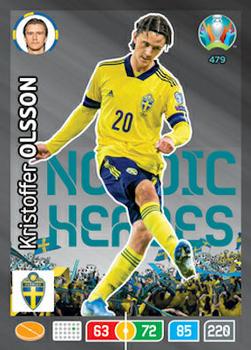 2020 Panini Adrenalyn XL UEFA Euro 2020 Preview - Nordic Edition Exclusive #479 Kristoffer Olsson Front