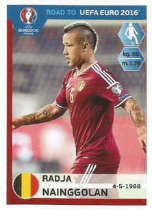 2015 Panini Road to UEFA Euro 2016 Stickers #6 Radja Nainggolan Front