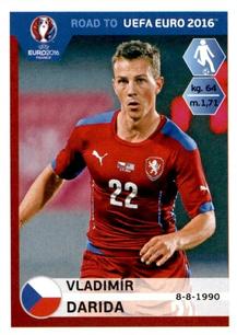 2015 Panini Road to UEFA Euro 2016 Stickers #44 Vladimir Darida Front