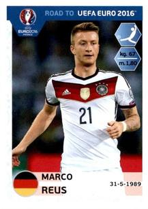 2015 Panini Road to UEFA Euro 2016 Stickers #63 Marco Reus Front