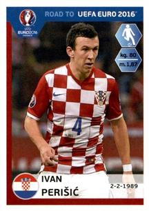 2015 Panini Road to UEFA Euro 2016 Stickers #141 Ivan Perisic Front