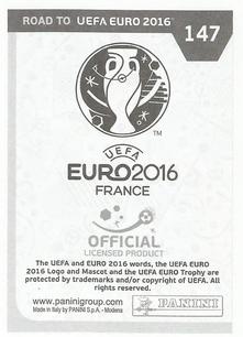 2015 Panini Road to UEFA Euro 2016 Stickers #147 Seamus Coleman Back