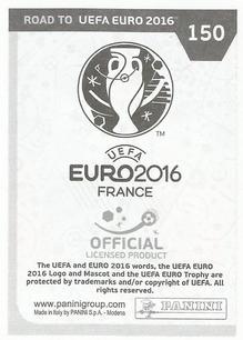 2015 Panini Road to UEFA Euro 2016 Stickers #150 Stephen Ward Back