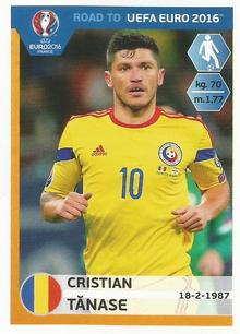 2015 Panini Road to UEFA Euro 2016 Stickers #248 Cristian Tanase Front