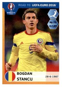 2015 Panini Road to UEFA Euro 2016 Stickers #253 Bogdan Stancu Front