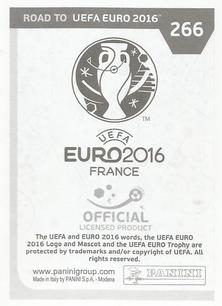 2015 Panini Road to UEFA Euro 2016 Stickers #266 Viktor Fayzulin Back