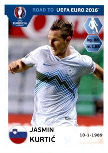 2015 Panini Road to UEFA Euro 2016 Stickers #299 Jasmin Kurtic Front