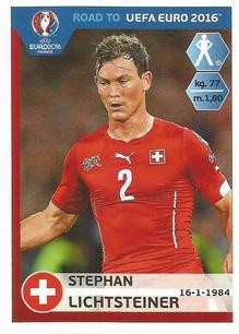 2015 Panini Road to UEFA Euro 2016 Stickers #354 Stephan Lichtsteiner Front