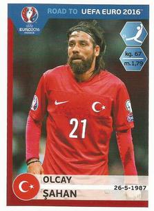 2015 Panini Road to UEFA Euro 2016 Stickers #382 Olcay Sahan Front