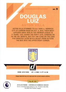 2019-20 Panini Chronicles #9 Douglas Luiz Back