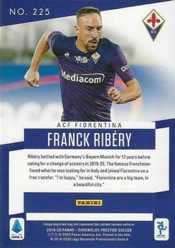 2019-20 Panini Chronicles #225 Franck Ribery Back