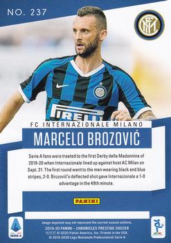 2019-20 Panini Chronicles #237 Marcelo Brozovic Back